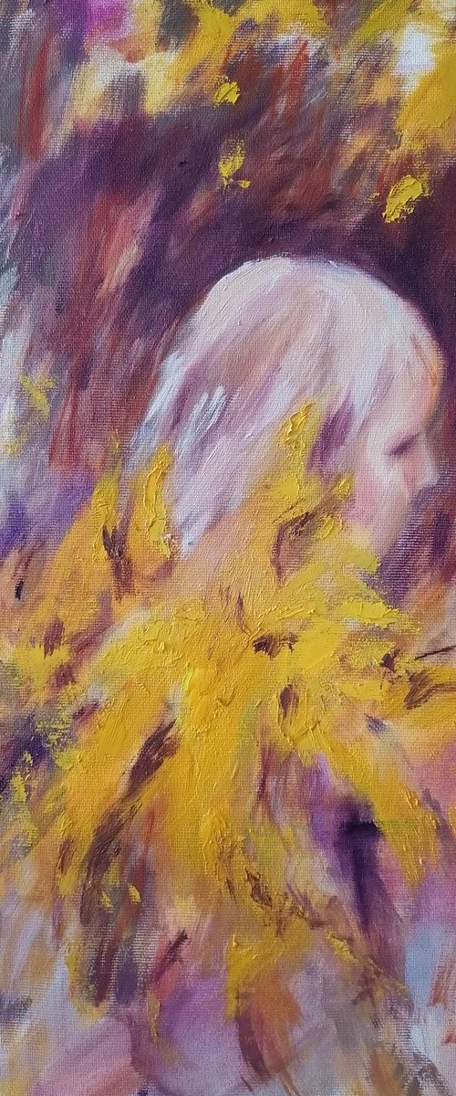 Blooming Goldenrod by Zuzana Petrakova