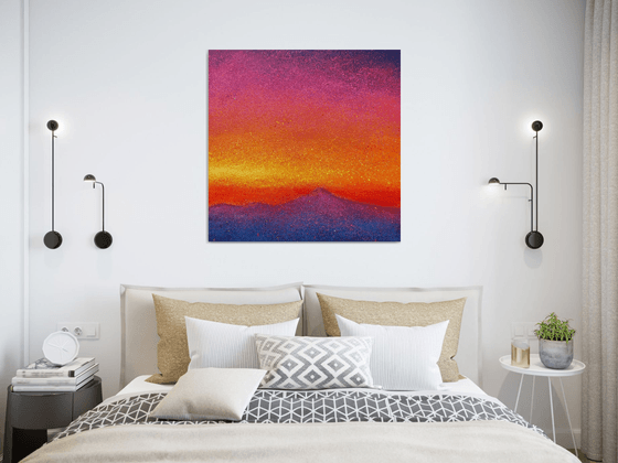 Warm sunset