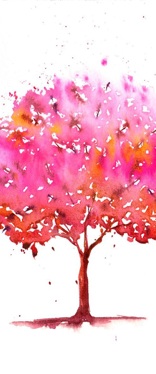 Rainbow Tree - Spring by Anjana Cawdell