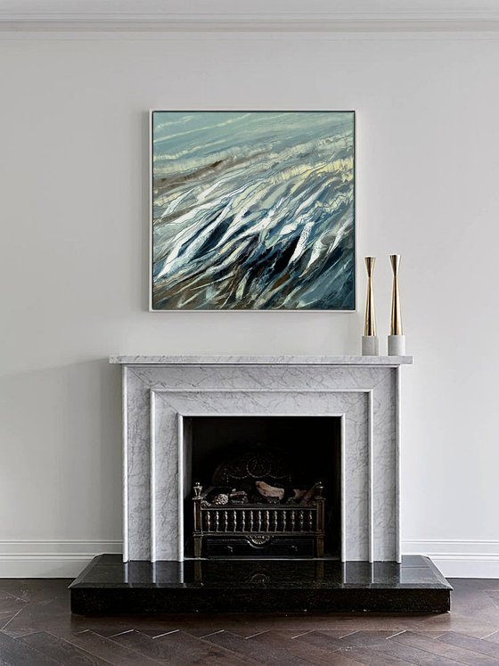 Wind IV 80×80cm.
