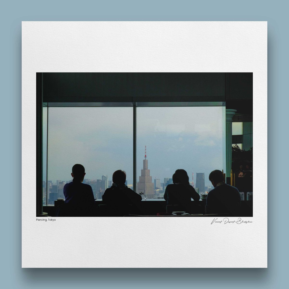 Portrait Photograph By Vincent Dupont-Blackshaw, 20 X 20", Piercing, Original Artwork