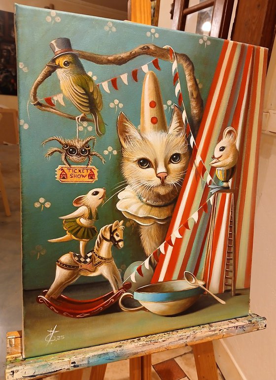 The circus on my dresser