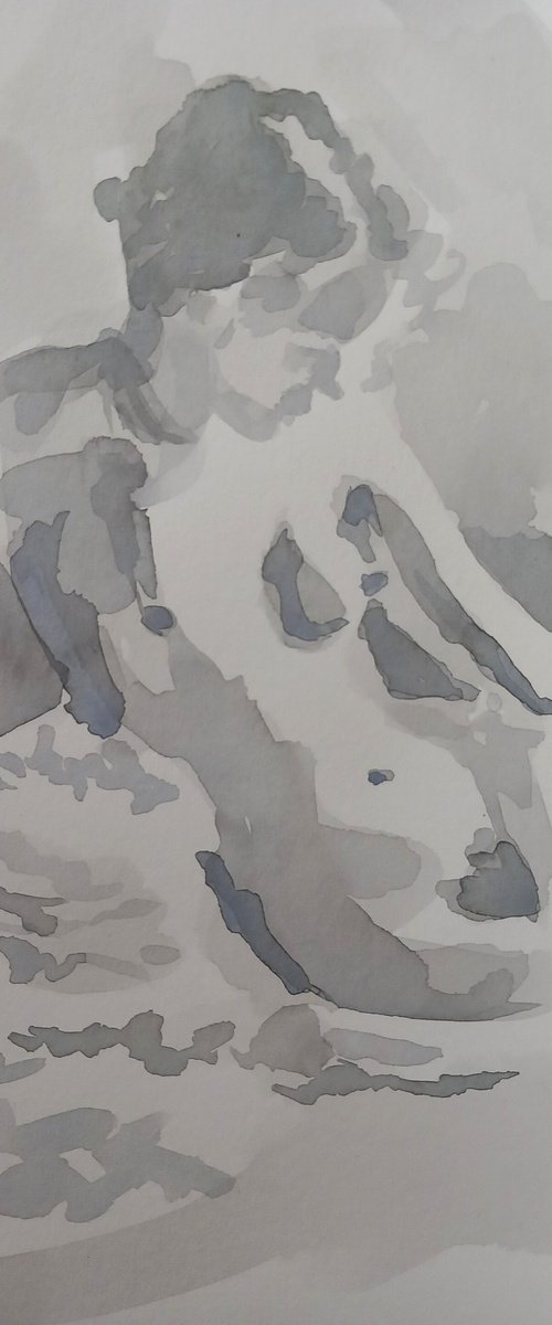 Nude Study by Adam Grose MA PGCE