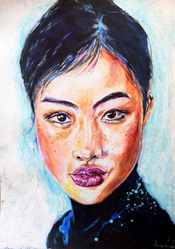 Here I am / Portrait of an Asian