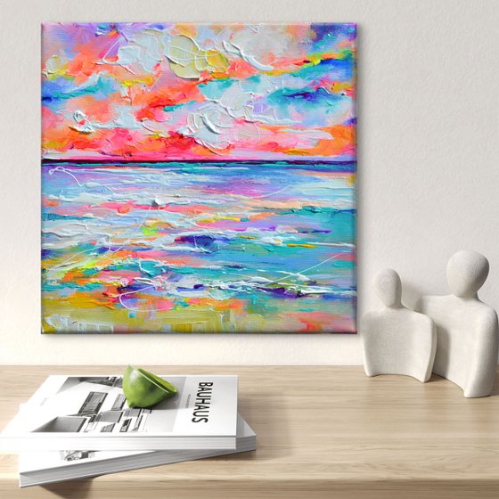 Colors of the Deep - Waves in the sunset