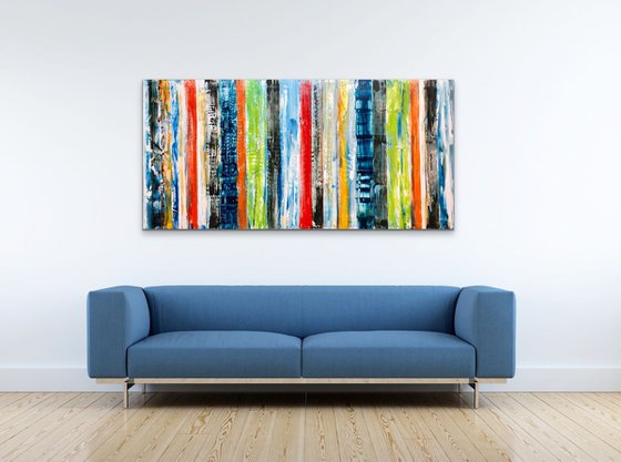 Stripes (72x36in)