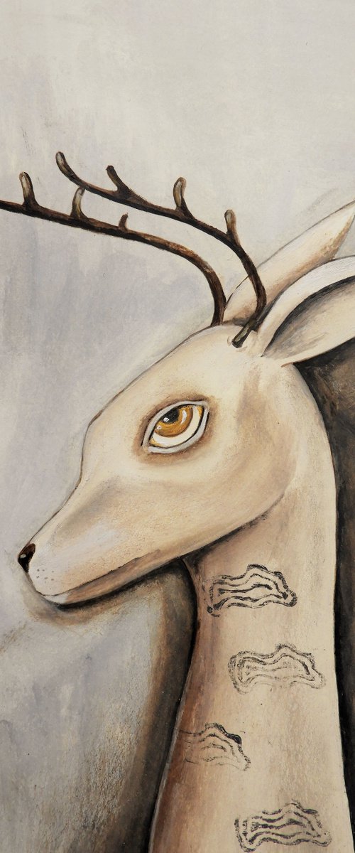 The white deer by Silvia Beneforti