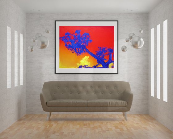 Witness the time. Sunset