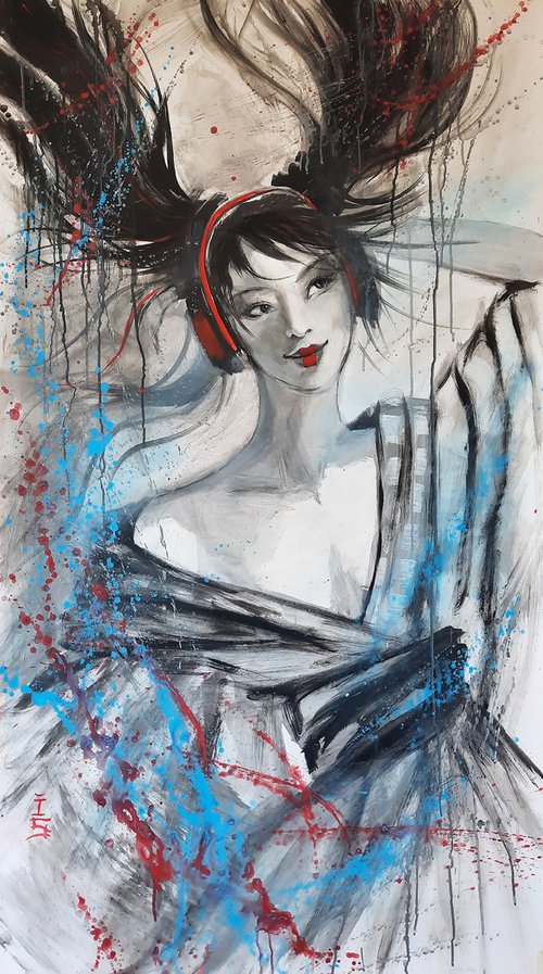 Geisha of 21 century by Irina Sergeyeva