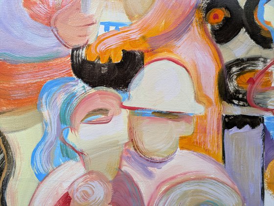 The Waiting Room (two paintings)