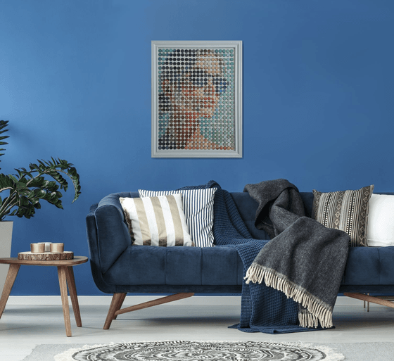 Warm sunshine (n.722) - Dot Art series