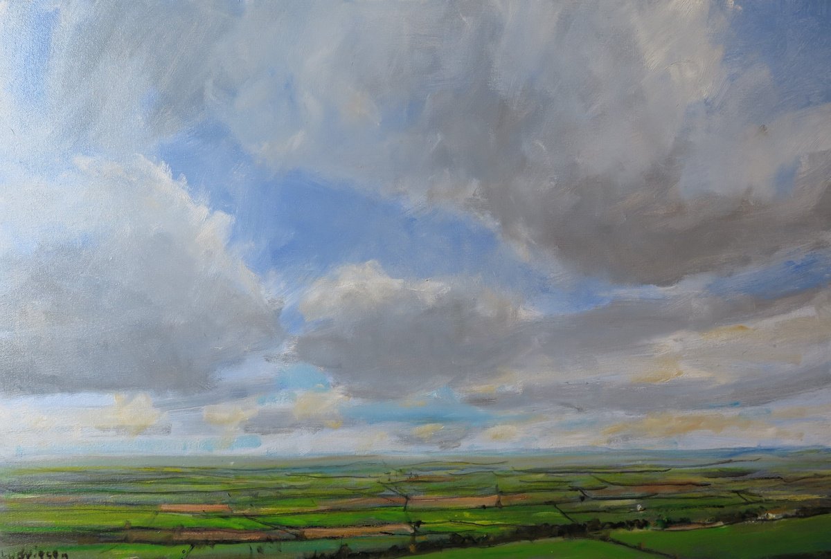 Wolds Sky, April 25 by Malcolm Ludvigsen