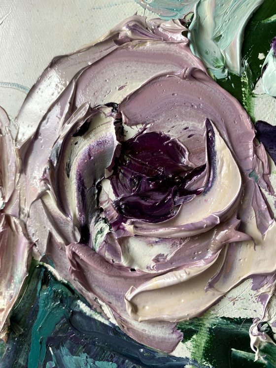 Flowing Dusty Roses II