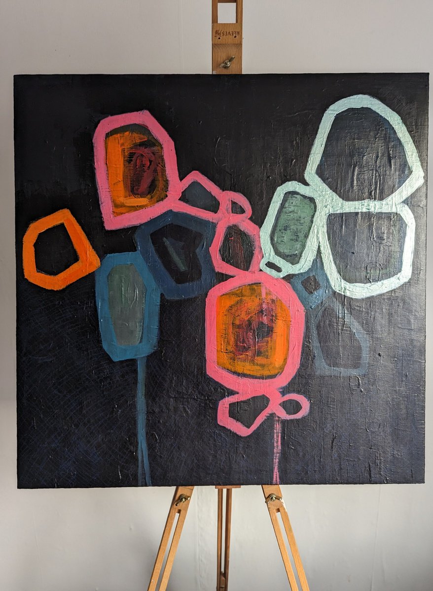  The Initial Cells By Pia Jarvinen, 24 X 24, Artwork For Sale On Artfinder