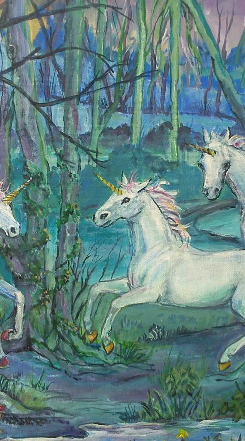 Unicorns. by Valerie Reffold