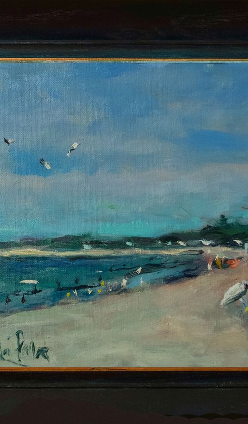 The Beach near Bognor by Andre Pallat