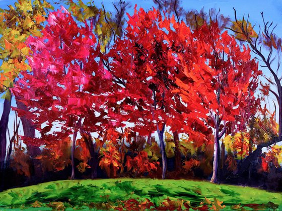 Three Red Trees