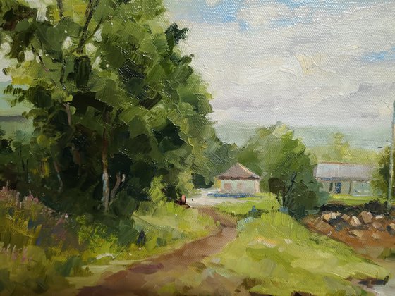 Summer vibes, plein air
