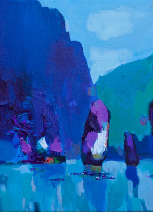 Early Morning at Halong Bay by The Khanh Bui