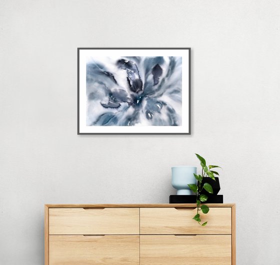 Abstract flowers bouquet