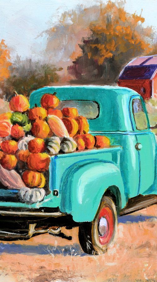 ‘Pumpkins' time!’ by Lucia Verdejo