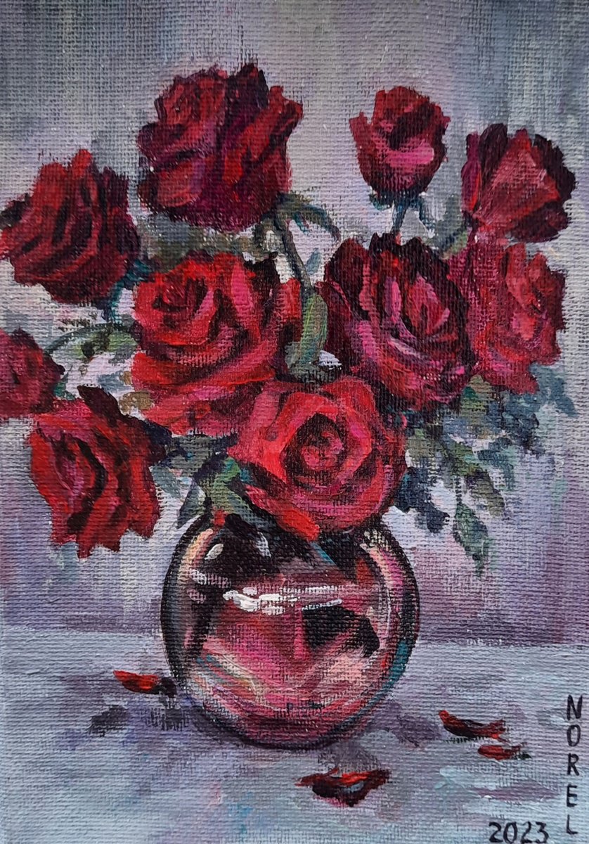 Roses bush by Svetlana Norel