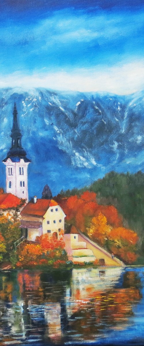 Lake Bled by Maureen Greenwood