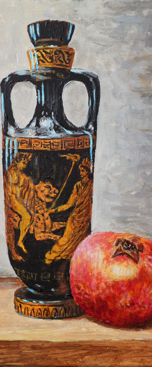 Garnet and amphora by Dmytro Yeromenko