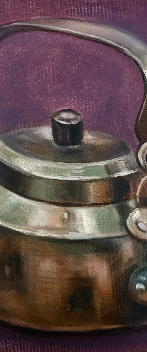 Silver Kettle 002 by Nimasha Perera