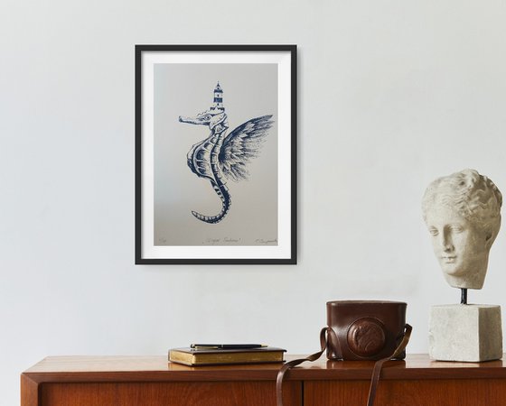 Winged Seahorse