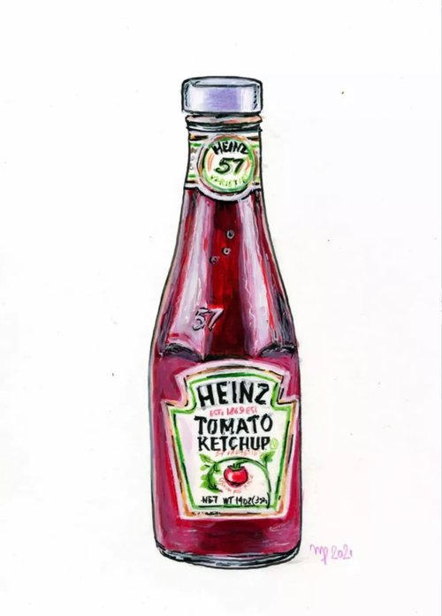 Heinz tomato ketchup #2 by Morgana Rey
