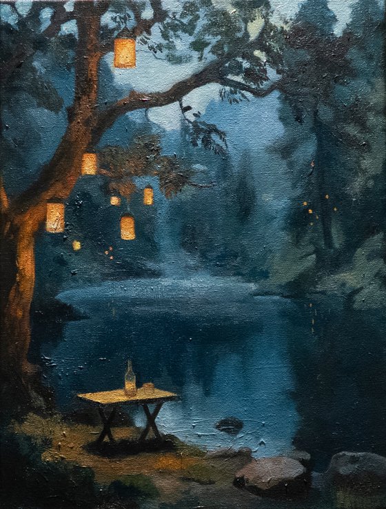 The evening walk I
