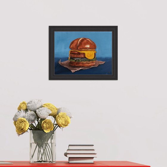 Cheeseburger on Lettuce