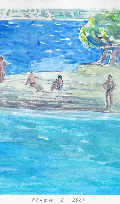 Beach II by Alenka Koderman