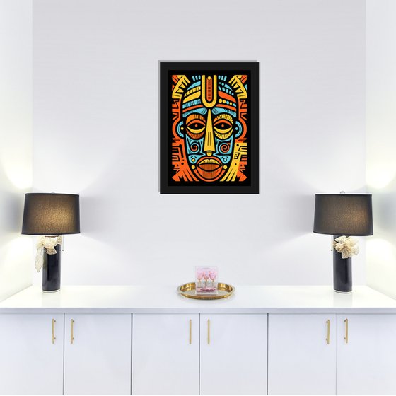 African Mask XVI