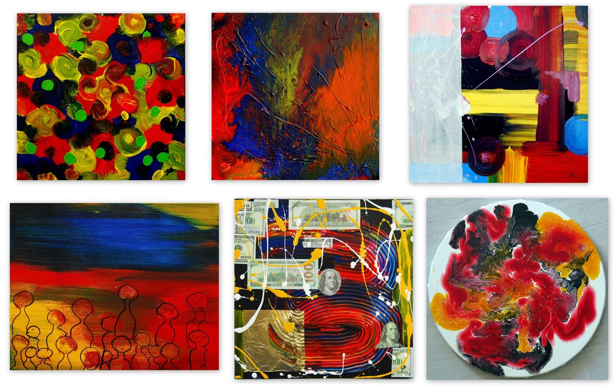 Beautiful Things In Life, Collection By Cb., 16 X 16, Artwork For Sale On Artfinder