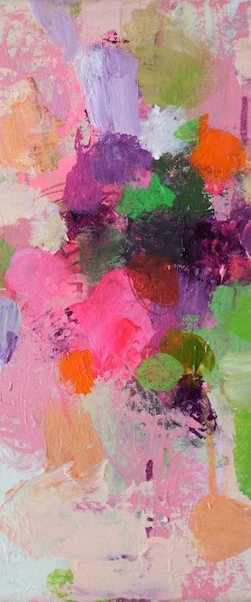 Abstract Blooms II by Sandy Dooley