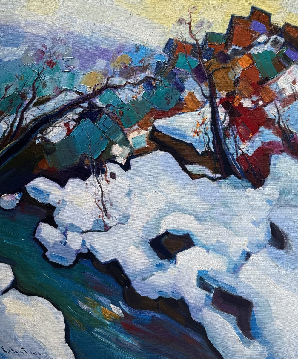 Winter Day By Tigran Avetyan, 20 X 24, Artwork For Sale On Artfinder