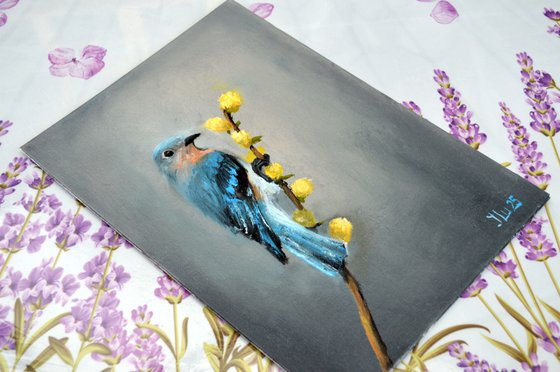 Bird on the willow