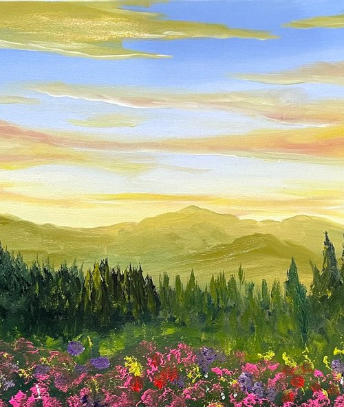 Dreamy Horizon by Aisha Haider