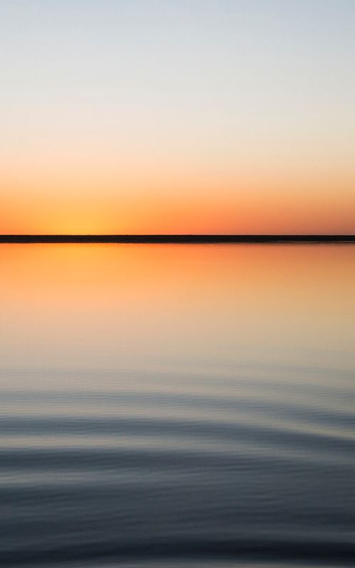 SUNRISE AND RIPPLES by Andrew Lever