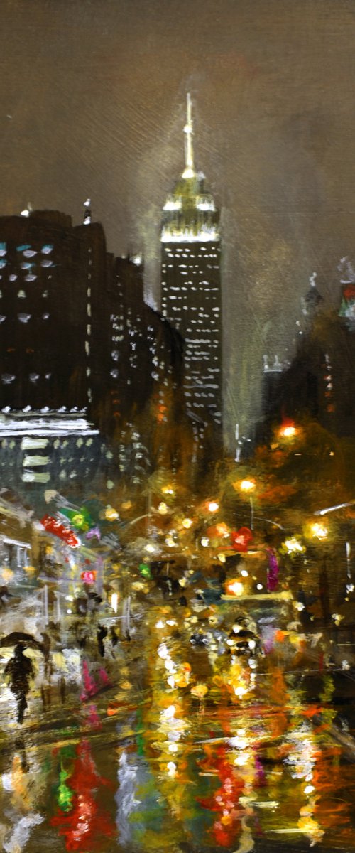 New York City in rain58 by Vishalandra Dakur