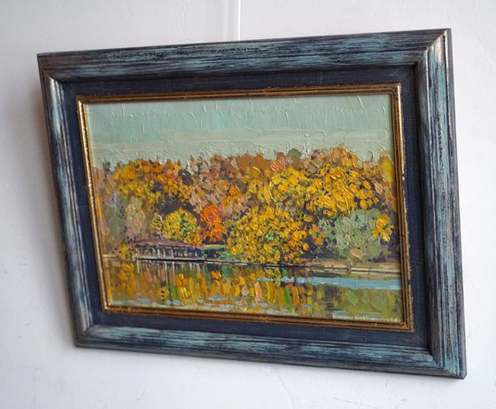 Pond at the Sukhanovo estate