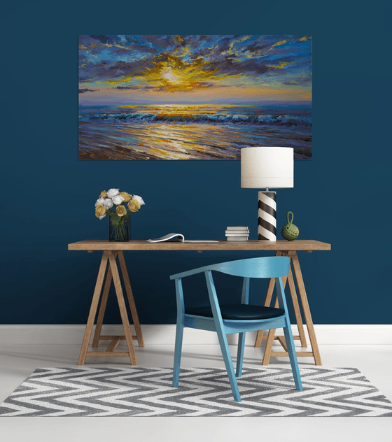 The Sea Welcoming Dawn