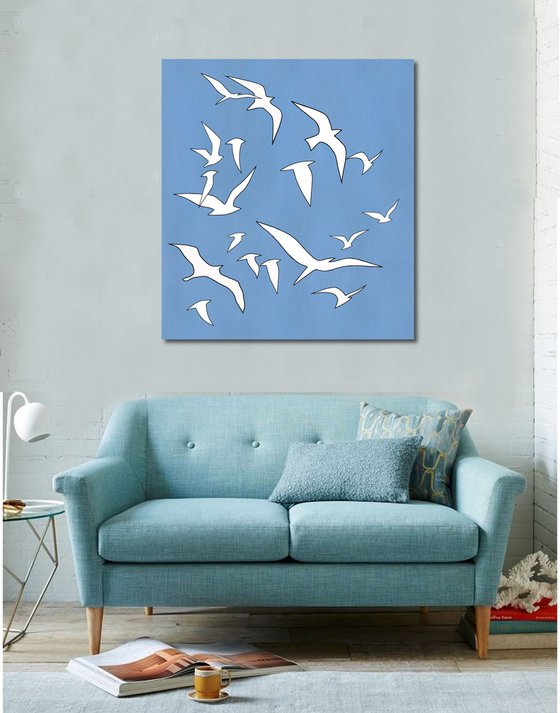 Blue Sky #34