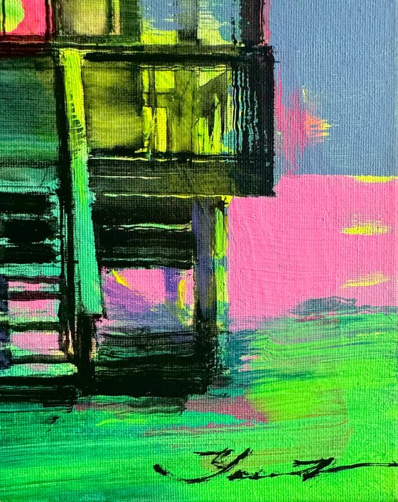 Pink wind