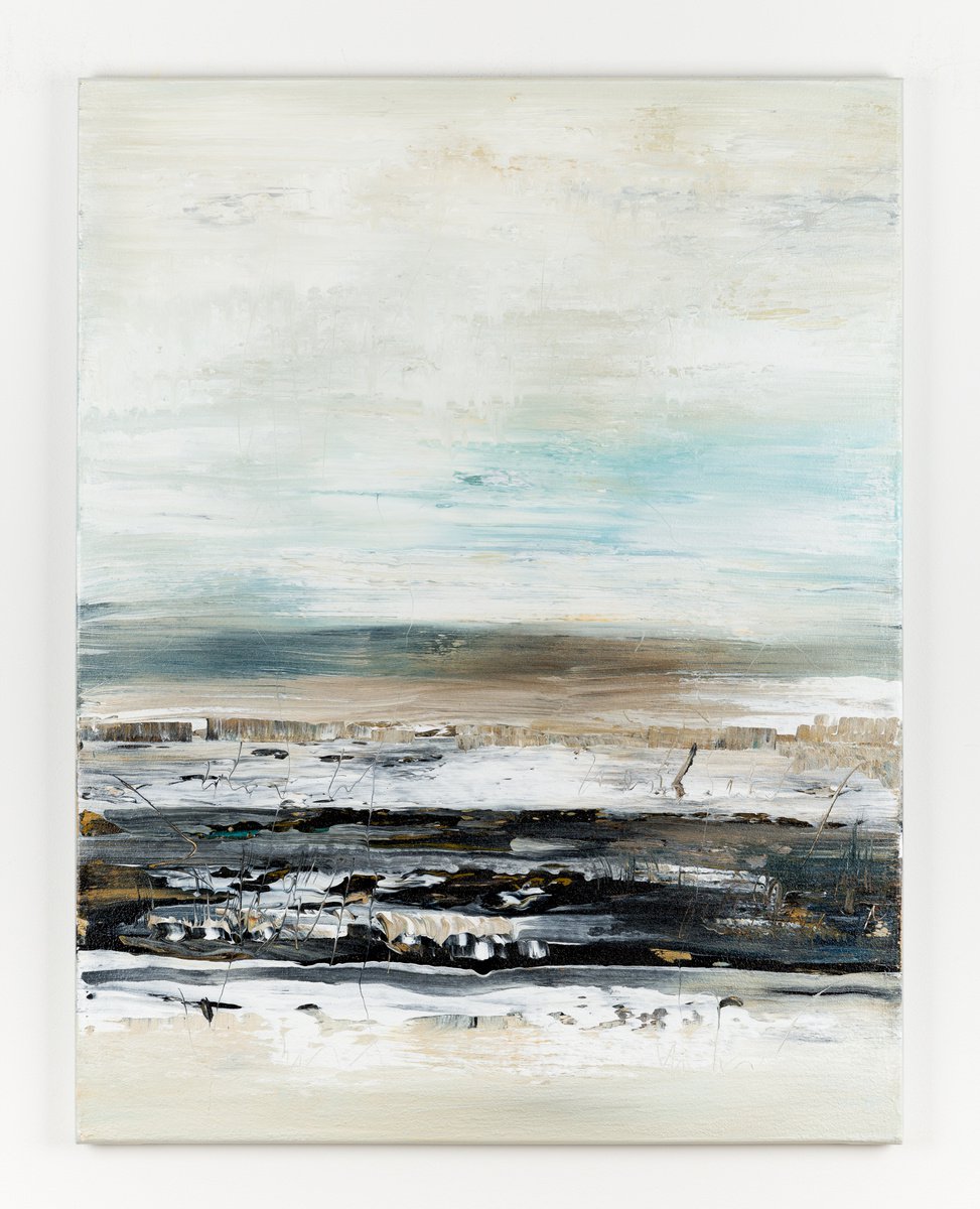 Abstract Acrylic Painting By Radek Smach, 28 X 35", Sp835, Original Artwork