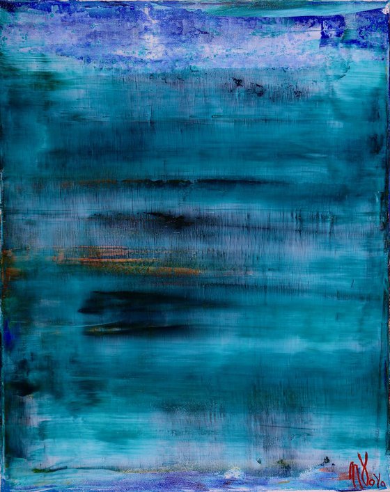 Deep Ocean - 41 x 51 cm - Nestor Toro - Los Angeles