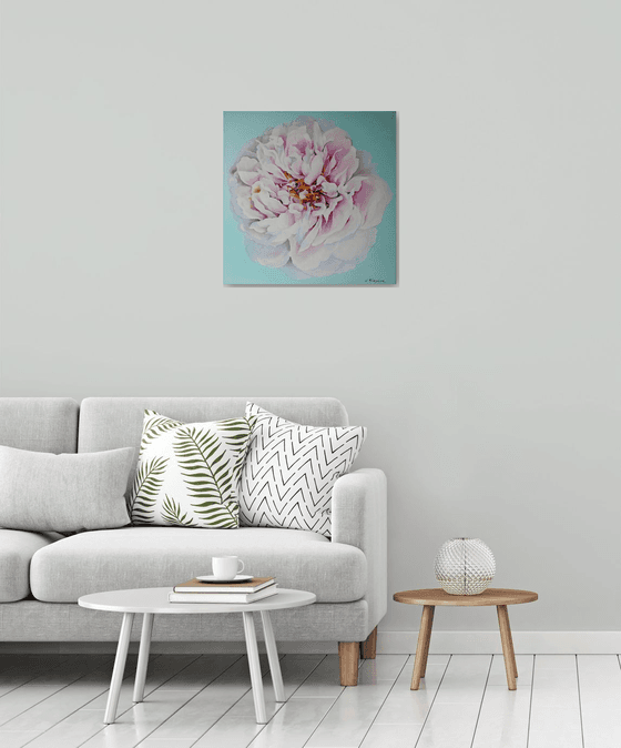 Peonies, Large painting Peony