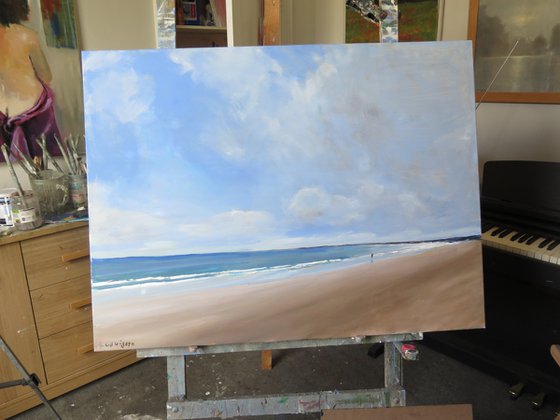 Bridlington Beach, April 23